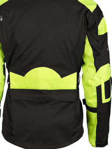 Veste de moto touring imperméable en Cordura de haute qualité pour adultes, meilleur design néon, toutes saisons, vêtements de sport pour l'aventure, équipe de course, taille XL - Product Image 4