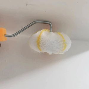 Kit de pintura inteligente con rodillo de pintura para tubos de superficie curva con barra de acero y marco para pintar tuberías y postes. - Product Image 6