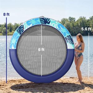 Inflatable Water Hammock and <b>Floating</b> Boat Fun Amusement Facilities for Water Activities - Product Image 5
