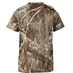 Chemise de chasse camouflage pour homme, manches courtes, respirante, en polyester, vêtements d'extérieur, impression par sublimation, style été - Product Image 2