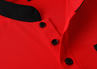 Uniformes de serveur pour la restauration hôtelière, combinaisons à manches courtes personnalisées, vêtements de travail pour restaurant occidental, polo personnalisé avec impression de logo et broderie