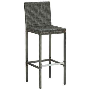 Ensemble de 6 tabourets de bar gris - Product Image 4
