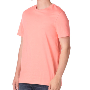 Men's Heavy Worsted Cotton T-Shirt Custom Design 100% Knitted Cotton Short Sleeves Loose Fit Silk <b>Screen</b> Printed O-Neck Formal - Product Image 5