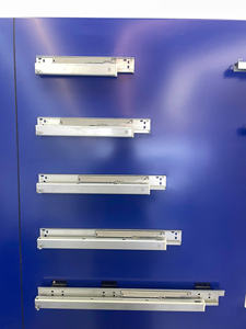 Correderas Inferiores Ajustables de Cierre Suave, Correderas de Cajón de Metal de Extensión Completa de Alta Resistencia - Product Image 3