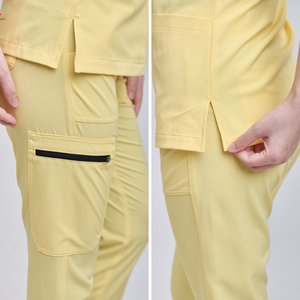 Uniformes Médicos de Lona de Algodón/PE/Spandex de Alta Calidad, Cómodos y Útiles, Diseño Moderno para Salón de Belleza y Hospital - OEM/ODM - MOQ Bajo - Product Image 2