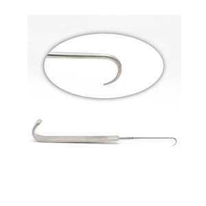 Crochet de trachéotomie manuel en acier inoxydable 15 cm à pointe acérée réutilisable certifié CE Instruments chirurgicaux ORL par METAL MED CORP - Product Image 5