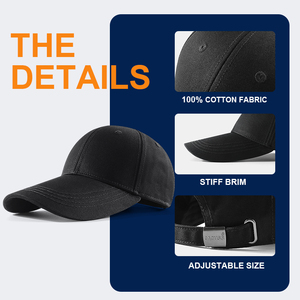 OEM Custom Embroidery Dad <b>Hat</b> <b>Caps</b> Private Label Baseball <b>Cap</b> Customized Brand Logo Dad <b>Hat</b> <b>Caps</b> Blank Streetwear <b>Cap</b> Factory - Product Image 2