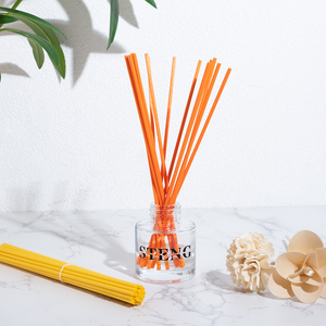 Difusor de Aroma con Varillas de Ratán Eliminadoras de Olores, Aceite Aromático, Mini Varillas de Fibra de Naranja, Precio de Fábrica al por Mayor - Product Image 1