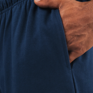 Pantalones Deportivos de Felpa para Hombre, Color Azul Denim, Corte Recto, Algodón, Personalizables con Logotipo, Suministro al Por Mayor - Product Image 5