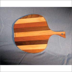 Planche à découper ronde en bois d'acacia écologique pour la cuisine, plateau de service en bois pour fromages et charcuteries, vente en gros - Product Image 5