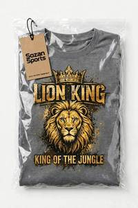 T-shirt décontracté pour homme, gris, avec logo sur le devant, manches courtes, coupe classique, col rond, 100% polyester, séchage rapide - Product Image 4