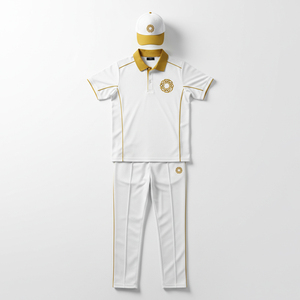 Tenues de cricket imprimées par sublimation, coutures durables, vêtements de cricket professionnels, vêtements d'équipe personnalisés, tissu haute densité - Product Image 1