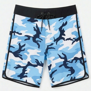 <b>Mens</b> Camouflage Swim Shorts Quick Dry Beach Board Shorts Lightweight Summer Surf <b>Trunks</b> Elastic Waist Swimwear - Product Image 5