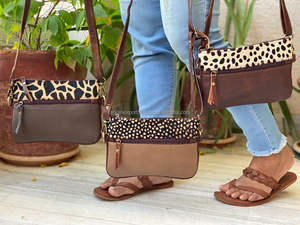 Bolso de hombro hecho a mano de piel, bolso cruzado de piel - Product Image 2