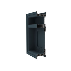 Sistema de correderas plegables de alta resistencia serie 6000 6063 T5, perfil de aluminio serie 118 para puertas y ventanas con marco integrado - Product Image 6