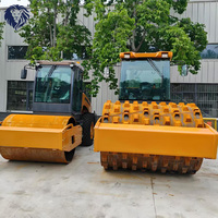 Compacteur à tambour hydraulique simple pour les travaux de terrassement et les projets de fondations routières