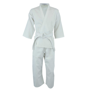 karate uniform cotton martial arts training gi lightweight suit karate uniform breathable cotton training gi daily practice wear - Product Image 3