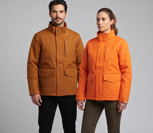 Hunting Wear Softshell Jacket <b>Men</b> Waterproof Softshell Hunting Jacket Casual Thick Solid Color Hunting Jacket With Pockets - Product Image 1