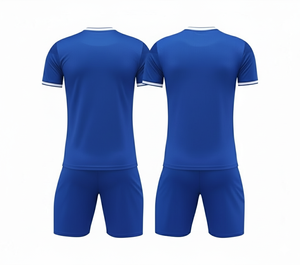 Custom Sublimated <b>Soccer</b> Jersey Set Men Yellow Moisture Wicking Polyester Short Sleeve Crew Neck Athletic Wear All Season - Product Image 4