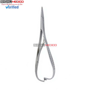 Porte-aiguille Tip Mathieu 5,5 pouces, instrument chirurgical orthodontique, forceps de précision en acier inoxydable pour maintenir les aiguilles, usage dentaire - Product Image 6