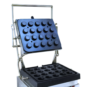 Moule à tartelettes cylindriques électriques miniatures 5 cm, machine de cuisson professionnelle en acier inoxydable avec minuterie, capacité 20 pièces - Product Image 3