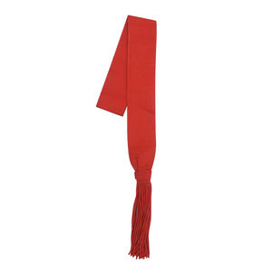 NANBA GROUP OEM Cinturones de satén rojo ecológicos para ceremonias, protección exterior, personalizados, hechos a mano, con borlas, al por mayor - Product Image 6