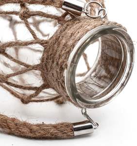 Jarrón de Flores de Yute de Calidad de Exportación – Maceta Decorativa de Fibra Natural Ecológica para Decoración de Interiores - Product Image 3