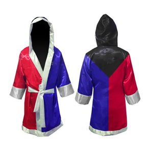 Robe de boxe haut de gamme pour les défilés au ring et les événements de combat, fabrication sur mesure avec approvisionnement en gros prêt à l'exportation - Product Image 1