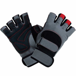 Gants de cyclisme unisexes sans doigts, antidérapants, absorbant les chocs, respirants - Product Image 4