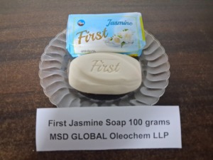 สบู่จัสมิน 100 กรัม สบู่ก้อนสำหรับล้างมือ โดย MSD GLOBAL Oleochem LLP - Product Image 2