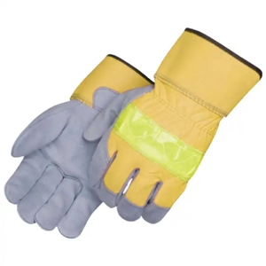 ถุงมือหนังวัวแท้คุณภาพพรีเมียมสำหรับงานก่อสร้าง ถุงมือป้องกันงานหนักสำหรับช่างชาวแคนาดา - Product Image 6