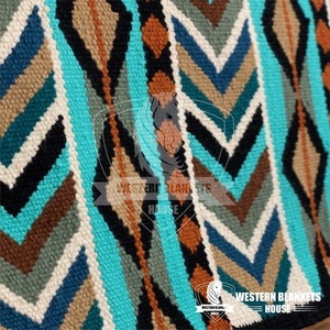 Meilleur harnais de dressage DD Style occidental Tapis de selle d'équitation en feutre de laine polycoton Tapis de selle en cuir ranch profilés - Product Image 3