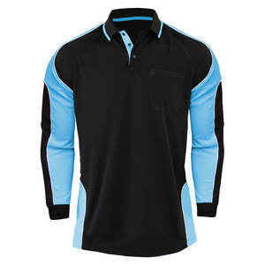 Camisas Polo de Trabajo de Manga Larga para Hombre, Marca Club Hub Industries, con Bolsillo en el Pecho, Secado Rápido, Transpirables, 100% Algodón, Uniformes para Guardias - Product Image 5