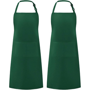 Nouveaux tabliers de travail personnalisés de haute qualité avec logo, grandes tailles, en coton, pour boulangerie, café, cuisine, restaurants, hommes et femmes - Product Image 2