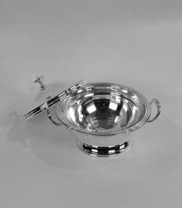 Oval Soup Bowl Silver Tureen Brass <b>Food</b> <b>Server</b> Handmade - Product Image 4