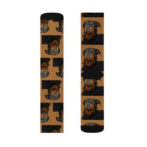 Calcetines Deportivos con Estampado Digital, Transpirables, de Verano, para Yoga, con Puño Tejido y Logotipo, ODM, Calcetines Casuales para Adultos - Product Image 3