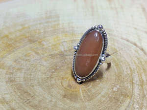 แหวนฮิปปี้โบฮีเมียนเงินสเตอร์ลิง925ทำด้วยมือสำหรับผู้หญิงเครื่องประดับเงินที่ไม่ซ้ำใคร - Product Image 3