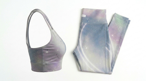 Última Llegada, Conjuntos Deportivos de Yoga para Mujer, Tallas Grandes, Spandex/Poliéster, Color Sólido, Transpirables, Reversibles, Personalizables, Venta al Por Mayor - Product Image 3