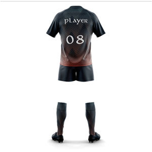 Tenue de rugby durable, maillot et short de rugby conçus pour les matchs physiques, tissu respirant parfait pour l'entraînement et les matchs - Product Image 3