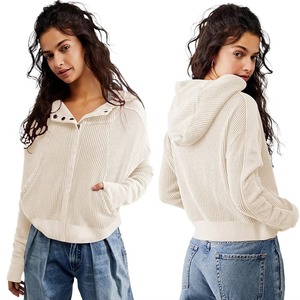 Sudadera con Capucha Moderna para Mujer, Manga Larga, Cierre de Cremallera, Estilo Casual, Otoño e Invierno, Estilo Yoga, Sudaderas de Alta Calidad para Mujer - Product Image 4