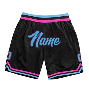 Short de sport de gymnastique avec logo personnalisé pour hommes et femmes respirant été maille trou poche 6XL haut motif coton décontracté anti-rides - Product Image 3