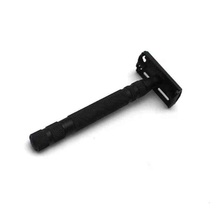 Maquinilla de Afeitar de Seguridad de Metal Ecológica y Sin Desperdicio, con Empuñadura Texturizada, Acabado Bronce Mate, Maquinilla de Afeitar Tradicional Reutilizable - Product Image 3