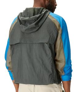 Chaqueta cortavientos de nailon fino de la mejor calidad de calle alta, ropa deportiva informal impermeable personalizada para exteriores, bordado de Color para correr - Product Image 2