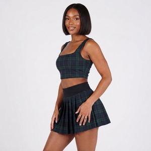 Womens Pleated Tennis Skirt with Shorts High Waist Golf Skort Mini Skirt Workout Skirt <b>Athletic</b> Skorts with Pockets Yoga Skorts - Product Image 6