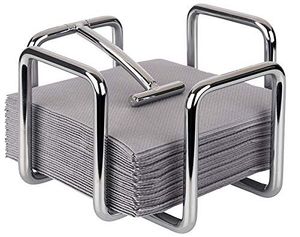 Cesta para Servilletas de Metal Color Oro Rosa para Casas Rurales que Ofrece un Aspecto Rústico Decorativo y Durabilidad a Largo Plazo a un Precio Increíble - Product Image 6