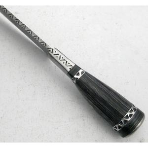 Ahmad Fabric Custom Handmade 13-Inch Damascus Steel Chef <b>Knife</b> with Leather Sheath Beautiful Handle Customizable Supported - Product Image 3