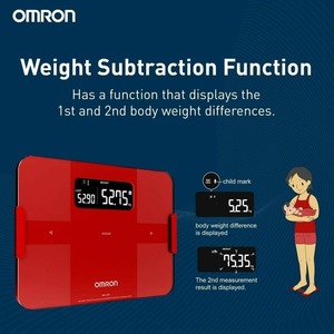 Báscula Digital de Composición Corporal Completa Omron HBF 255T con Bluetooth, Función para 4 Usuarios y Modo Invitado para Monitorear el IMC - Product Image 2