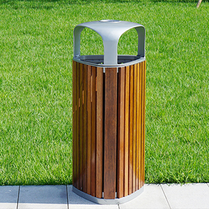 Màu Nhà Máy Bán Buôn Ngoài Trời Thùng Rác Kim Loại Thùng Rác Bin Vườn Rác Chất Thải Bin Thương Mại Chất Thải Thùng Ngoài Trời Bin - Product Image 4