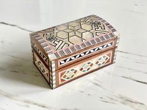 Luxury Mother of Pearl Inlay Jewelry <b>Box</b> Handmade Decorative <b>Storage</b> Handcrafted MOP Inlay <b>Storage</b> <b>Box</b> Premium Pearl Decorative - Product Image 3