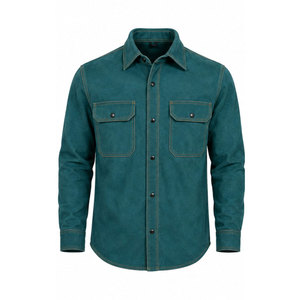 Chemise de travail industrielle ignifuge, résistante à l'eau et aux acides, haute visibilité, unisexe, manches longues - Product Image 2